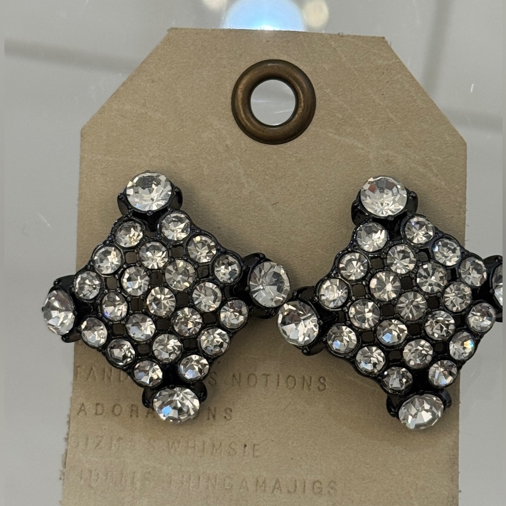 Anthropologie Crystal Earrings